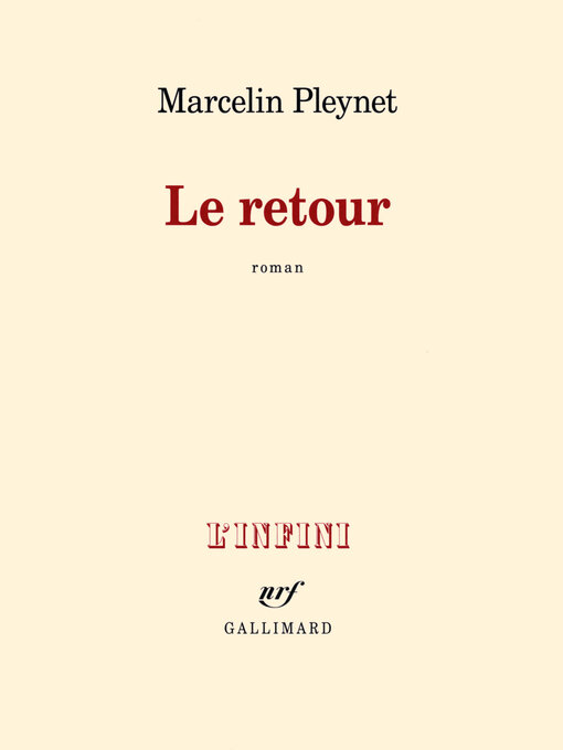 Title details for Le Retour by Jacques Borel - Available